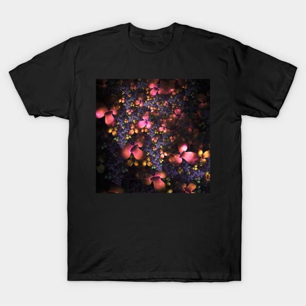 Exotic flowers T-Shirt by krinichnaya